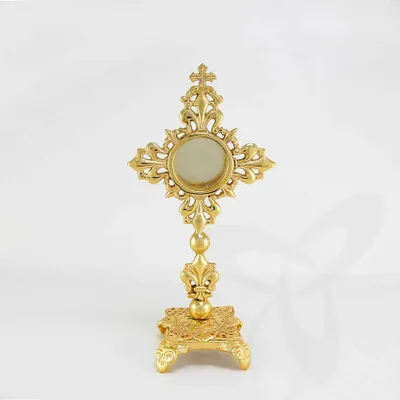 Produktbild von 2689 Reliquiar Reliquie Monstranz Für Klosterarbeit, Hausaltar 21cm
