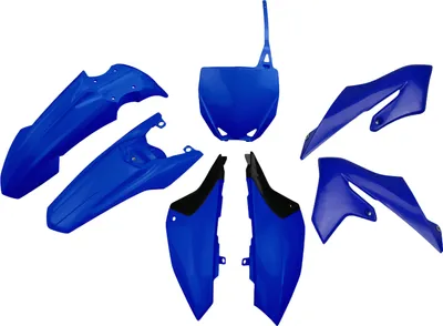 Productafbeelding van Kunststofset voor Yamaha YZ 65, modeljaren 2018-2022, kleur blauw (YA322E089)