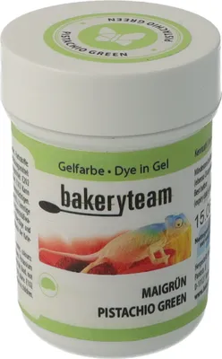 Produktbild von bakeryteam Lebensmittelfarbe 35g Maigrün