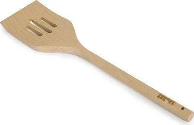 Image de Ibili Spatule perforée en bois 30 cm Golden Golden One Size