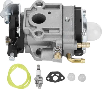 Image de kits carburateur 10 mm, remplacement adapté pour Weedeater 1E34F 1E36F TU26 TL26 débroussailleuse 26 cc 33 cc