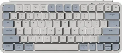 Obrázek produktu pro Keychron B1 Pro Ultraplochá bezdrátová klávesnice s přizpůsobením ZMK, QWERTY US ANSI, 3 režimy Bluetooth/2,4 GHz/kabel, Retro Blue