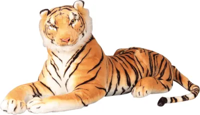 Produktbild von Tiger XL Plüschtier 90 cm Braun Plüschtier Kuscheltier