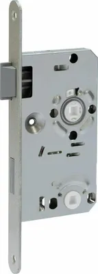 Produktbild von ABUS WC Einsteckschloss LINKS 55mm 78mm Schloss Bad Zimmertürschloss Türschloss