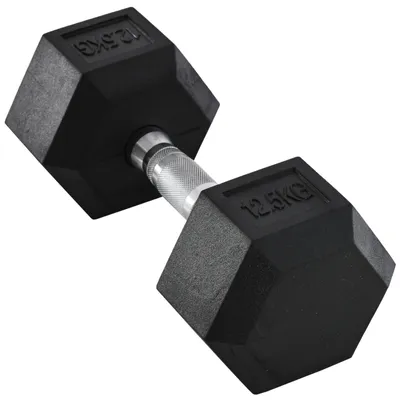 Produktbild von Hanteln mit gerändeltem Griff, Kurzhantel aus Gusseisen, Kurzhanteln, für Heimfitness Training