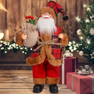 Produktbild von Zweig-umarmender Weihnachtsmann