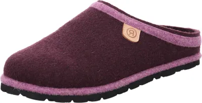 Produktbild von Rohde Damen Pantoffel Hausschuh aus Softfilz mit losen Einlagen D.Meran 6815, Größe:41 EU, Farbe:Violett