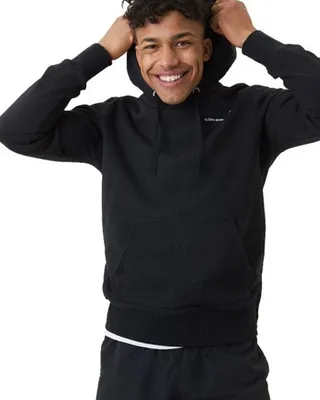Produktbild von Björn Borg - Herren - STHLM Hoodie - Schwarz - Gr. M