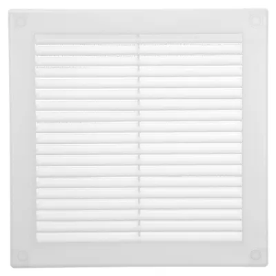 Produktbild von Quadratisches Lüftungsgitter – Kunststoff – Weiß – 150 x 150 mm