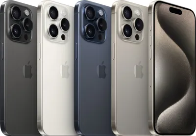 Produktbild von Apple iPhone 15 Pro , 15,5 cm (6.1"), 2556 x 1179 Pixel, 512 GB, 48 MP, iOS 17, Titan, Blau