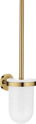 Produktbild von GROHE Toilettenbürstengarnitur Essentials 40374_1, Material Glas/Metall, Wandmontage, cool sunrise/glas