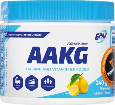 Obrázek produktu pro Arginine AKG, 240 g, citron