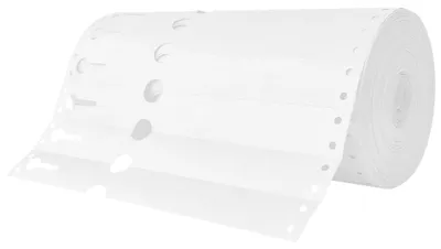 Produktbild von CombiCraft Rolle Tyvek Schlaufenetiketten Weiß 220x25mm - 1000 Etiketten pro Rolle