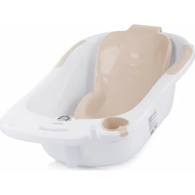 Obrázok produktu pre CHIPOLINO Vaňa s podložkou a stojanom Vela 87cm Mocca