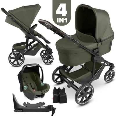 Produktbild von ABC Design Kinderwagenset Sierra 4in1 Pea