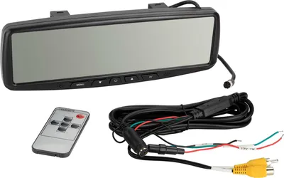 Produktbild von Universeller 4,3-Zoll-Spiegelmonitor, 2 Videoeingänge, Fernbedienung