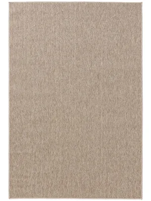 Produktbild von In- & Outdoor-Teppich Iowa Taupe 200x300 cm Wohnzimmer Rechteckig Einfarbig Modern Kurzflor benuta Skandinavisch