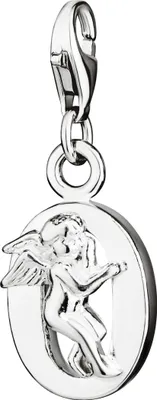 Produktbild von NKlaus Bracelet Bead Charm - Anhänger Buchstabe O 925 Silber Alphabet für Armband 15204