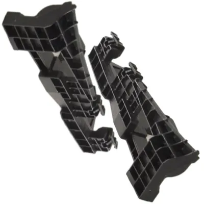 Image de Set de supports de pare-chocs avant - Compatible avec Lexus IS250/IS350 - ABS - Noir