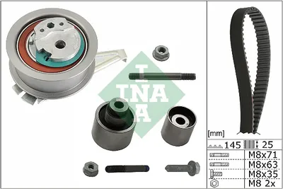 Produktbild von Zahnriemensatz INA 530 0759 10