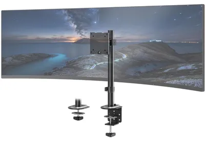 Produktbild von Verstellbare Monitorhalterung für 17-49 Zoll - Bis zu 20 kg, Schwarz