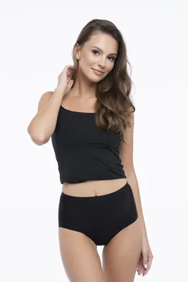 Obrázek produktu pro Kalhotky Simple Maxi - bezešvé Černá S