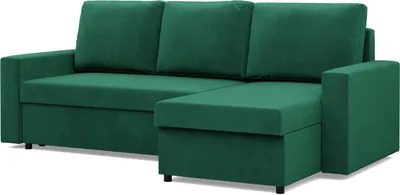 Produktbild von Ecksofa mit Schlaffunktion NEO, gerader Armlehne, Liegefläche: 200×140cm, Grün