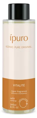 Obrázek produktu pro ipuro Classic Refill VITALITE vonný difuzér 240 ml - náplň s vůní rozmarýnu a zázvoru