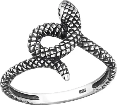 Produktbild von Ring Schlange Silber 925 52 (16.5 mm Ø)