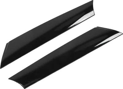 Image de 1 paire de pare-brise après Trim 51137272583 gauche droite un kit de panneau de colonne pour Cooper R55 R56 R57 2007-2015 Noir