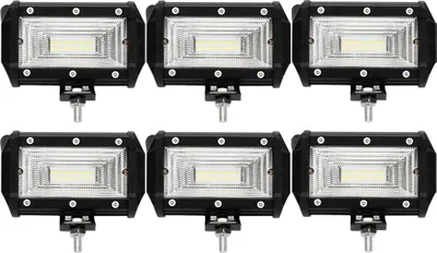 Produktbild von Greenmigo 6X LED Arbeitsscheinwerfer 72W Zusatzscheinwerfer IP67 Wasserdicht Offroad Scheinwerfer 12V 24V Auto Arbeitslicht