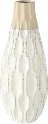 Produktbild von Vase - Creme - Beige - Steingut - H 35 cm