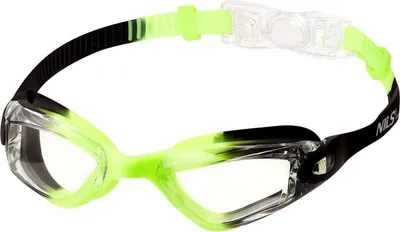 Produktbild von Nqg770Af Schwarz/Grün Junior Schwimmbrille Nils Aqua