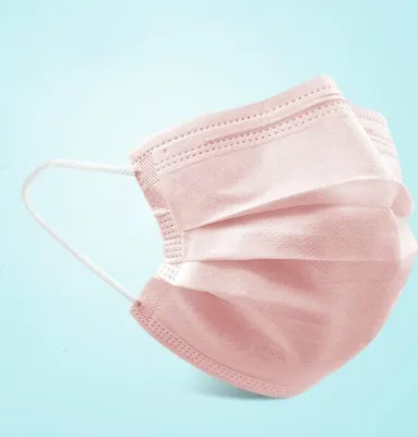 Produktbild von XTDWIN®20x Mundschutz 3 lagig ,Stück dreischichtige Einwegmaske Atemschutz Einweg Maske Hygieneschu Staubmaske Pink