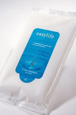 Produktbild von Easylife Vinylreinigungs- und Pflegetücher Packung á 15 Tücher