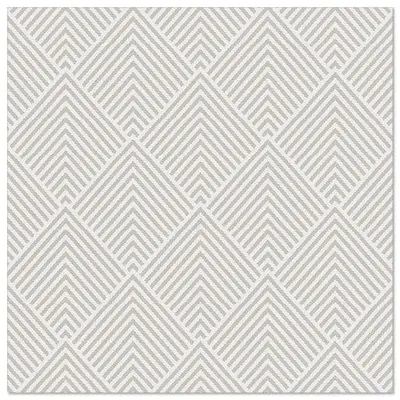 Produktbild von Servietten "ROYAL Collection" 1/4-Falz 40 cm x 40 cm grau "Elegance"