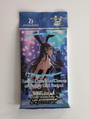 Obrázok produktu pre Weiss Schwarz Rascal Does Not Dream of Bunny Girl Senpai Booster Pack