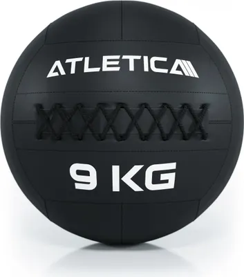 Produktbild von ATLETICA WallBalls | 9kg | Aus strapazierfähigem Kunstleder | Ø 35 cm