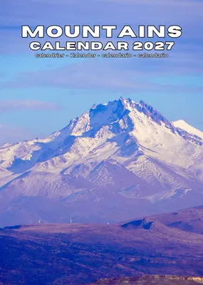 Bergen Kalender 2027 A3 – 12 Monate Wandkalender