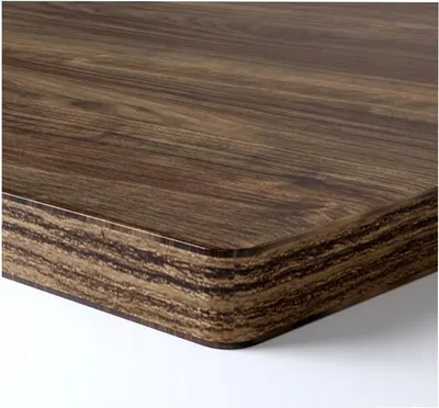 Produktbild von Tischplatte DT1408, 140 x 80 x 2,5 cm, dunkelbraun