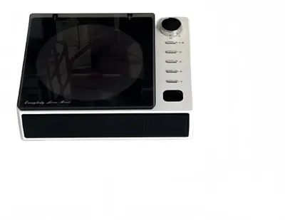Obrázek produktu pro Kompaktní CD přehrávač – přenosný boombox – Bluetooth – Hi-Fi stereo – USB/AUX – vestavěné reproduktory – bílá