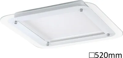 Immagine prodotto di Plafond da incasso 52 cm LED 22W bianco quadrato Lorna 3490 Rabalux