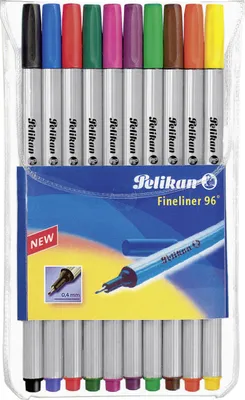 Produktbild von Pelikan Fineliner 96 10er Etui Strichstärke: 0,4 mm