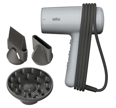 Produktbild von Haartrockner HD Leichter Haartrockner mit Diffusor Glättkamm und Stylingdüse für alle Haartypen IONTEC Technologie 2200 W 3 Temperaturen HD Styling Set