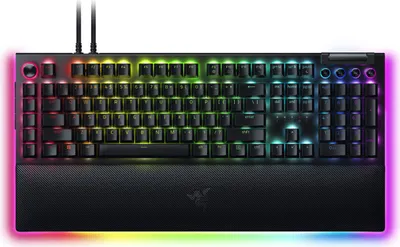Produktbild von BlackWidow V4 Pro - Green Switches (Klickend) - DE Gaming-Tastatur