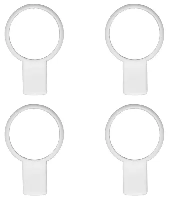 Immagine prodotto di 4PCS Tennis Grip Trainer Aid Attrezzo per racchette per competizioni sportive all'aperto Bianco