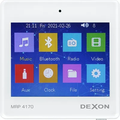 Obrázok produktu pre Nástenný prehrávač DEXON so zosilňovačom MRP 4170