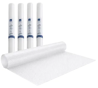 Produktbild von kela Schubladenmatte 50 x 150 cm, Schrankfolie transparent, 4 Stück, Antirutschm