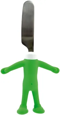 Messer mit flacher Klinge, grün, 100882