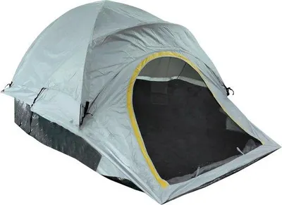 Produktbild von Zelt - Campingzelt - Autozelt - Camping-Heckmarkise - Sonnenschutz-Autozelt - Fiberglasstange - Wasserdicht - 200 cm - Hellgrau